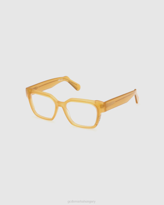 GCDS gd5013 szögletes szemüveg Z2HB283 tartozék sárga férfiak