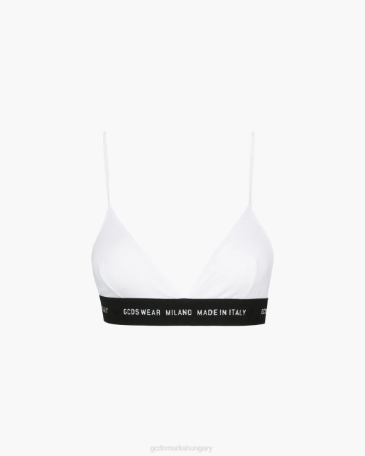 GCDS viseljen alap melltartót Z2HB469 ruházat fehér nők