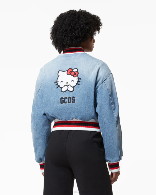 GCDS hello kitty farmer bomber Z2HB319 ruházat új világoskék nők